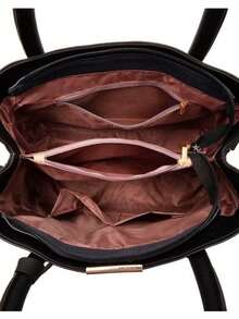 Small Adjustable Side Crossbody Chest Bag - Rose Red - View 8