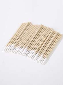 1000支/500支/300支/100支超细尖头清洁棉签，微型精密清洁棉签，眼线修正清洁棉签，遮瑕膏清洁棉签，指甲细节清洁棉签，眉毛精密清洁棉签，口红清洁棉签，卸妆尖头清洁棉签，精密清洁棉签，小面积清洁棉签，适用于耳鼻清洁、化妆和个人护理、指甲尖清洁，多功能美容工具 - 彩色 - 查看 6