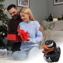 Resin Alien Duck, Unique Gothic Gifts & Collectibles, Dark Resin Duck Rubber Novelty Ornament Decorative Duck Figurine For Desktop Home Office Halloween Decor - A - 查看 4