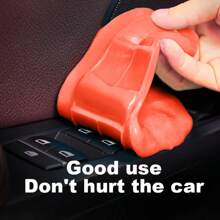 1pc/2pcs/3pcs/4pcs Car Cleaning Gel Interior Cleaning Soft Glue Car Gap Air Outlet Cleaning Mud Keyboard Cleaning Glue Interior Cleaning Brush