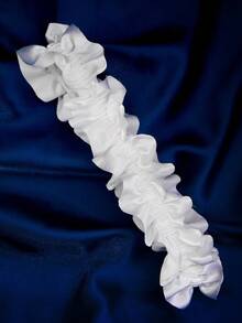 1 件女士简约基本款婚礼新娘蕾丝吊袜带 - 白色 - 查看 5