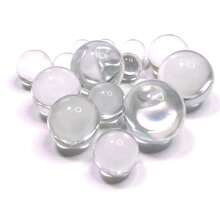 1Pc Christmas Decor K9 Crystal Optical Glass Reflective Ball - Transparent For Photography Props, Contact Juggling & Home Holiday Decoration (No Stand)