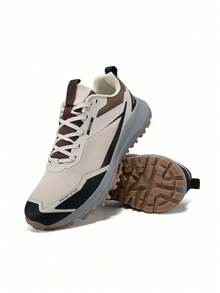 baasploa Scarpe da esterno da uomo, antiscivolo e resistenti all'usura, scarpe da trekking da uomo per attività all'aperto, scarpe da trekking sportive da uomo