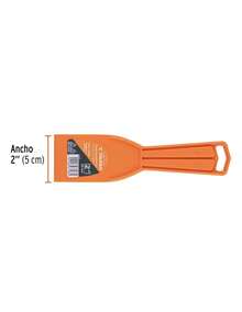 2" Plastic Spatula, Truper - Orange - View 3