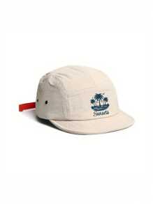 1 件圆形骷髅图案短檐棒球帽，休闲可调节太阳帽，男女通用，适合春夏季，适合日常穿着、运动、旅行、万圣节