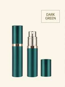 1 件 5ml 可再填充铝合金迷你香水雾化器 - 防过敏塑料，适合旅行和日常使用，是送给家人和朋友、婚礼、约会、运动、骑行的绝佳礼物