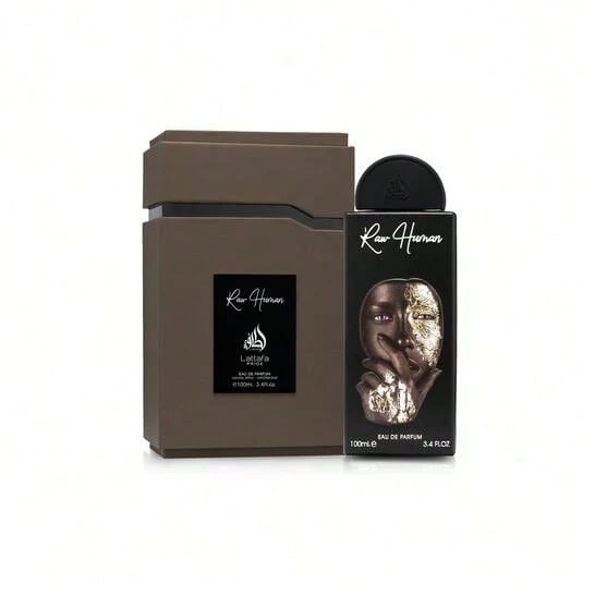 Perfume Unisex - Lattafa  Unisex Raw Human EDP 3.4 oz Fragancias 100 ml - Negro - Ver 1