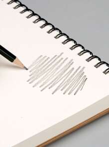 50 Sheets A4 Spiral Bound Art Sketchbook - Thick Watercolor Paper For Drawing, Sketching & Painting, Durable Spiral Binding, Ideal For Students & Artists, Painting Art Supplies,For School Supplies,Back To School - Multicolor - View 6