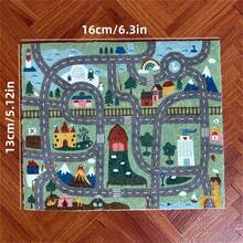 Thảm mini, Thảm trang trí phòng khách nhà búp bê, Mô hình thảm, Thảm trang trí nhà búp bê phong cách retro Dopamine, Phụ kiện chụp ảnh mô hình thu nhỏ tỷ lệ 1:12, Thảm trang trí mô hình thu nhỏ - Nhiều màu - Xem 15