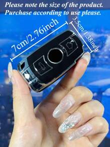 1 Pc TPU Car Key Protection Cover, Fit For BMW E90 E60 E70 E87, 3 5 6 Series, M3 M5 X1 X5 X6 Z4, E71 E72 E88 E89 E91 E92 Models, Keyless Car Accessories