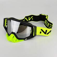 1 Pair Outdoor Sports Ski Goggles, Suitable For Skiing, Motorcycle, Sport Motorcycle, Cruiser Motorcycle And Snowmobile Riding - Multicolor - View 6