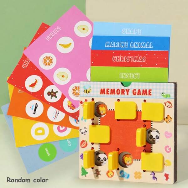 Matching Memory Game Travel Toys Board Games Car Activities Airplane Travel Game Learning Educational Toy Girls Boys Gifts For Christmas, Thanksgiving, Easter And Birthday