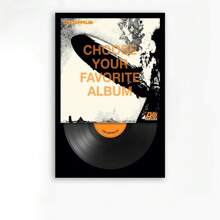 Canvas Custom Album Cover Poster, Music Album Cover, Favorite Music Gifts, Gift For Music Lovers, Personalized Album Cover, Music Album Poster