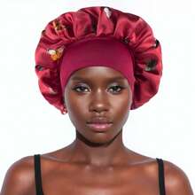 1/4 piezas Diademas elásticas anchas multicolor para mujeres con gorros de dormir estampados, gorros quimioterapia, sombreros para el cuidado del cabello para uso diario