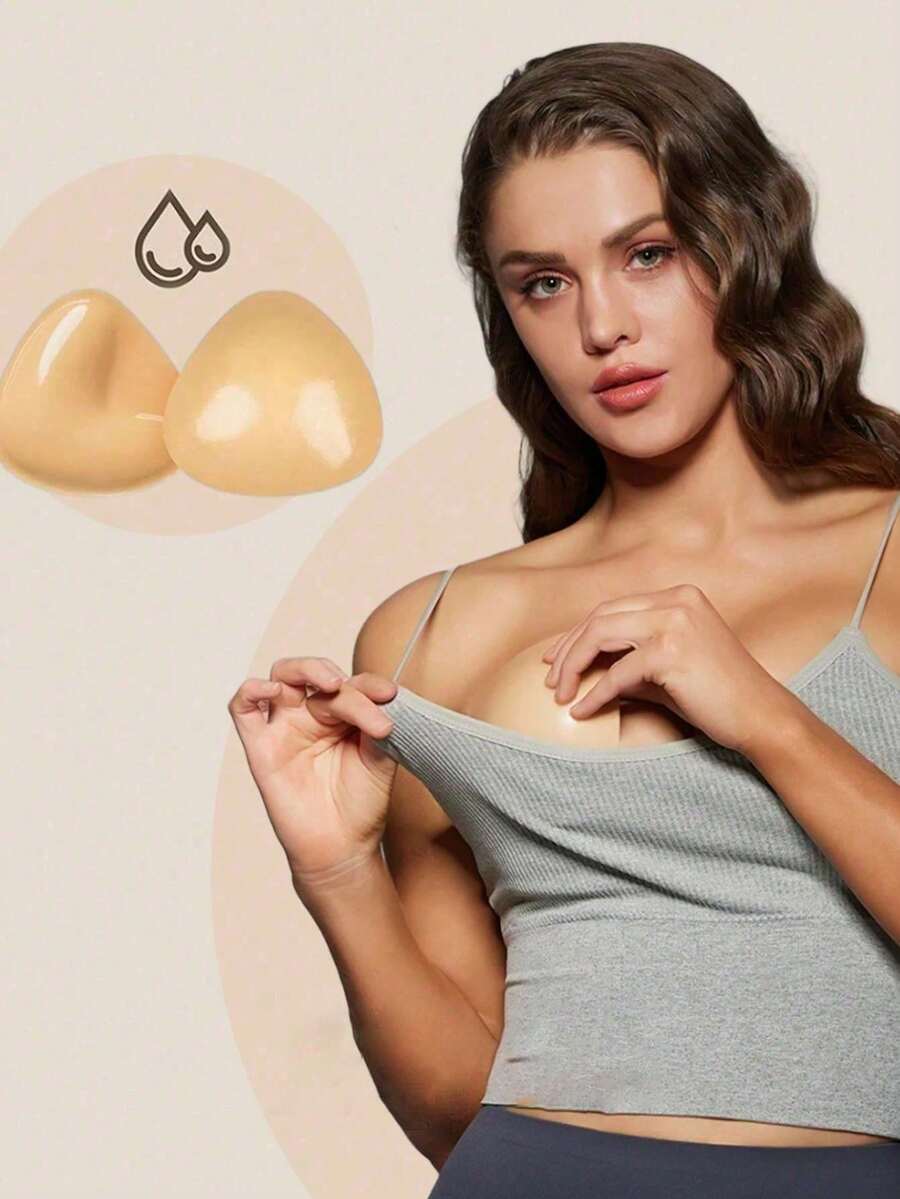 双面粘性胸罩插入物、雪白粘性胸罩插入物、粘性胸罩聚拢、自粘垫超即时提升胸罩、用于运动胸罩泳衣的聚拢比基尼垫