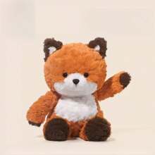 Peluches de oso marrón, elefante gris y zorro rojo - Juguetes de peluche con peso para correr rápido, peluches acogedores de oso de peluche de animales de peluche para regalos de niños, decoración de habitaciones y regalos del Día de la Madre y San Valentín
