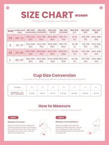 女士蕾丝衬垫文胸，提升和支撑，可调节肩带，舒适新娘文胸 - 咖啡棕 - 查看 5