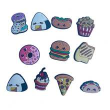 1 件食物系列网球拍减震器，外部按扣式减震器，可爱的图案设计，精致美观，是送给网球爱好者的理想礼物（图片中颜色随机发货） - 彩色 - 查看 6