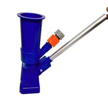 Portable Swimming Pool Vacuum Cleaner With Jet Vacuum Head, Leaf Bag, And 5-Bar Section, Used As A Cleaning Tool For Hot Tubs, Above Ground Swimming Pools, Ponds, And Fountains (Blue Swimming Pool Skimmer) - Blue - View 5