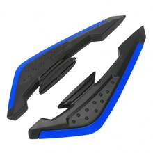 2pcs/Set Motorcycle Side Wing Air Spoiler Wing Universal Car Side Panel Air Knife Air Deflector Fairing Decorative Stickers For Car Scooter Motorcycle Body Exterior Decoration Accessories