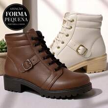 Women's Virginia Ankle Boots Low-Cut Boot Launch Fall Winter 2025 - 米色 - 查看 11