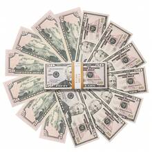 100 Props, Realistic, Simulated US Dollar Replica Money, For Entertainment Party Celebrations, Photo Booth Shooting, Birthday Wedding Decorations, Bar Atmosphere Enhancement Props, Halloween, Thanksgiving Holiday Gifts - 100個 - 查看 1