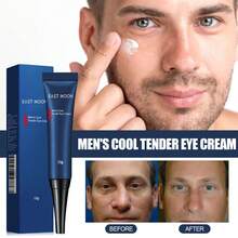 15/30g Men Retinol Anti Wrinkle Eye Cream Firming Lifting Remove Dark Circle Eye Bags Puffy Eye Reduce Fine Line Eye Fat Particle Moisturiz Brighten - Màu xanh lam - Xem 4