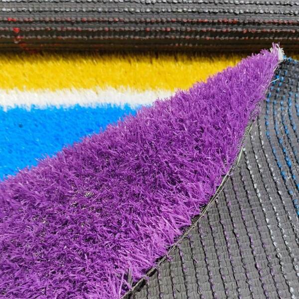 Rainbow Artificial Grass Carpet, Thick Artificial Lawn, Pet Grass Mat, Suitable For Indoor/Outdoor, Dog Garden Lawn Patio Landscape