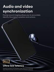 MONSTER MQH15 有线耳机，半入耳式，Type-C 和 3.5 毫米插孔，立体声低音，灵敏麦克风，游戏，音乐，兼容手机和电脑 - 銀色 - 查看 10