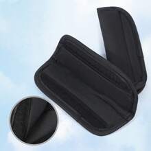Set de 3 piezas de almohadillas para el hombro del cochecito de bebé, fundas para el cinturón de seguridad del asiento del coche, protector de entrepierna, adecuado para cochecito de bebé, almohadillas para los hombros cómodas que se ajustan a niños pequeños hasta adolescentes, accesorios duraderos de poliéster para el asiento de viaje del coche