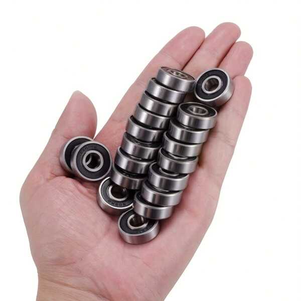 10/20 Hochleistungs 608RS Micro Skateboard Lager - Reibungslos, Hochleistungsunterstützung für schnelles Gleiten, glatte Rollunterstützung für bessere Kontrolle, geeignet für Longboards, Inline-Skates und Roller, einfach zu installieren, unverzichtbare Ausrüstung für Skateboard-Enthusiasten, ein perfektes Geschenk für Verwandte und Freunde