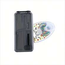 Zestaw 100 sztuk wybuchających kulek papierosowych DIY Push Rod Box z mieszanymi owocami, czarnym lodem i mentolem - wkłady do szczotki wzmacniające smak dla palaczy, przenośne, przezroczyste opakowanie, wzmacniające smak, transparentna konstrukcja, łatwy dostęp, akcesoria do palenia, kompaktowe przechowywanie, trwały pojemnik, nowoczesne palacze