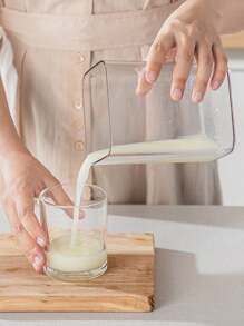 1pc Reusable Yogurt Strainer, Super Fine Mesh With Lid - Ideal For Straining Thick Yogurt, Cheese, Soy Milk, Perfect For Home Kitchen Or Restaurant, Easy To Clean, Essential Kitchen Accessory, Gift For Home Chefs, Space-Saving, Great Christmas Kitchen Gift - White - View 10