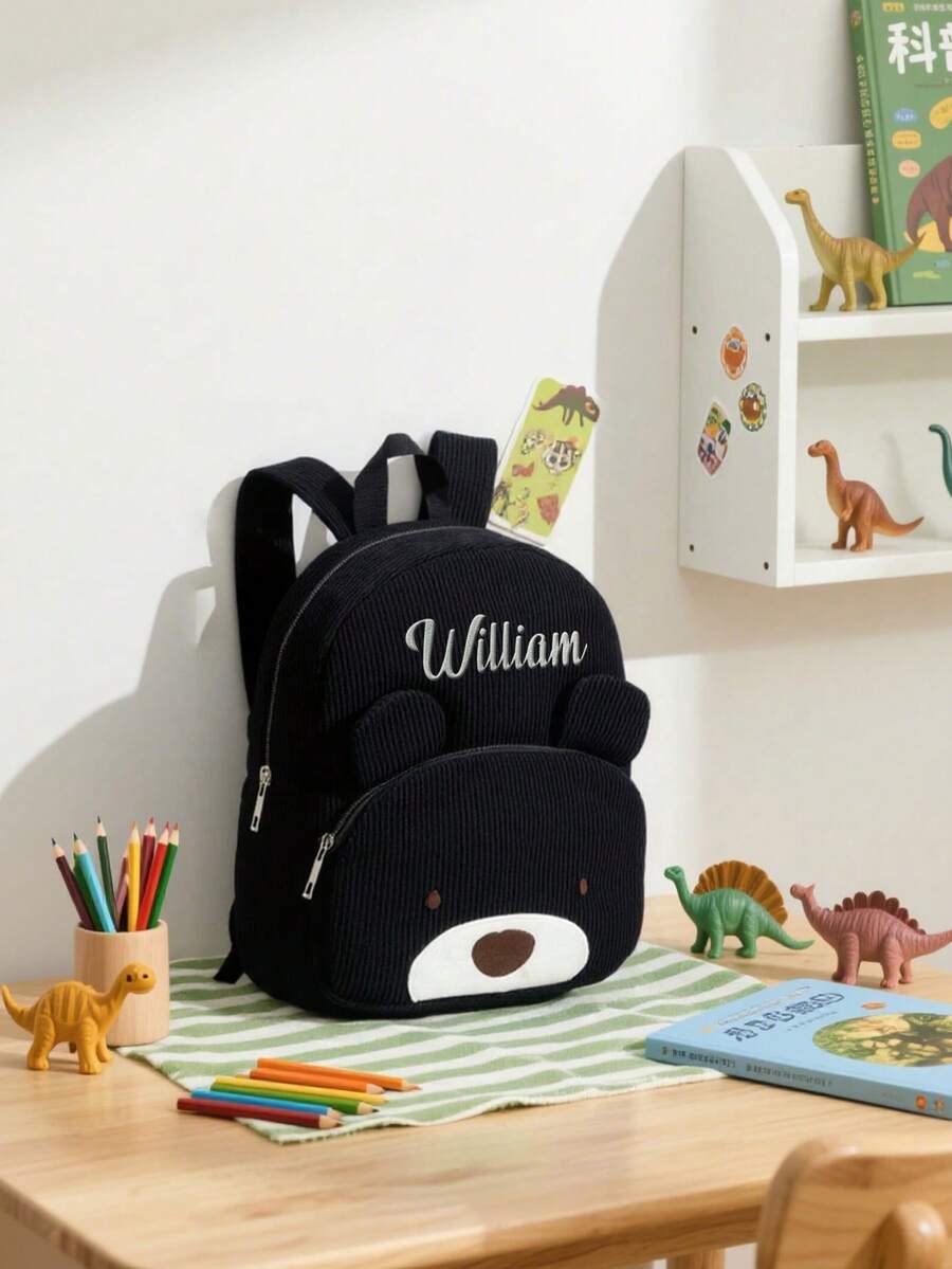Adorable Back To School Set - Personalized Backpack & Lunch Box With Custom Name, Lightweight School Supplies, Gift For Him Her - Multicolor - View 1