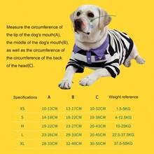 1pc Dog Muzzle For Small, Medium, And Large Dogs - Anti-Biting And Anti-Barking Pet Muzzle, Noise-Reducing Dog Mask To Prevent Disturbance, Cute Cartoon Printed Dog Mouth Cover,Yellow