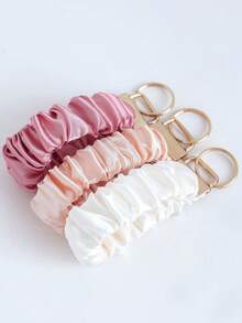 Elastic Keychain Wristlet, Suitable For Women, Family, Gifts, Festivals, Parties. Coil Keychain, Key Ring, Key Chain Bracelet