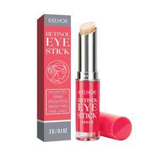 EELHOE Retinol Anti-Wrinkle Eye Cream Stick Anti-Aging Remove Dark Circles Relieve Edema Fade Eye Lines Lifting Firming Skin Moisturizing Nourishing Eye Cream - 粉色 - 查看 2