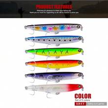 CISEA F91 钓鱼诱饵 下沉铅笔形诱饵 适用于钓鱼硬饵 铅头 11 厘米 14 克 - 彩色 - 查看 4