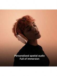 Apple Headphones AirPods Max (USB-C) Active Noise Reduction High-Fidelity Sound Quality Support Dynamic Head Tracking Long-Lasting Battery Life Black - Black - View 6