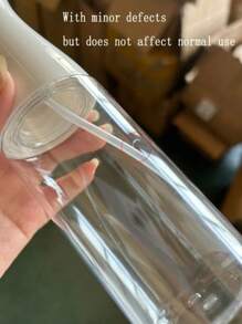 1pc Kitchen Oil Sprayer, Cooking Oil Mister, Baking Tool, Suitable For Grilling/Salad Making/Frying/Baking/Salon, PET Material, Kitchen Essential (Random Style)