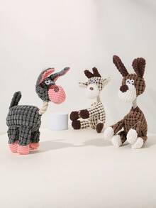 Vitscan Dog Toys For Large Breed And Squeaky Goose For Large And Medium Dogs Indestructible - Multicolor - View 8