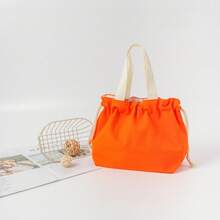 Women Top Handle Bags - 卡其 - 查看 2