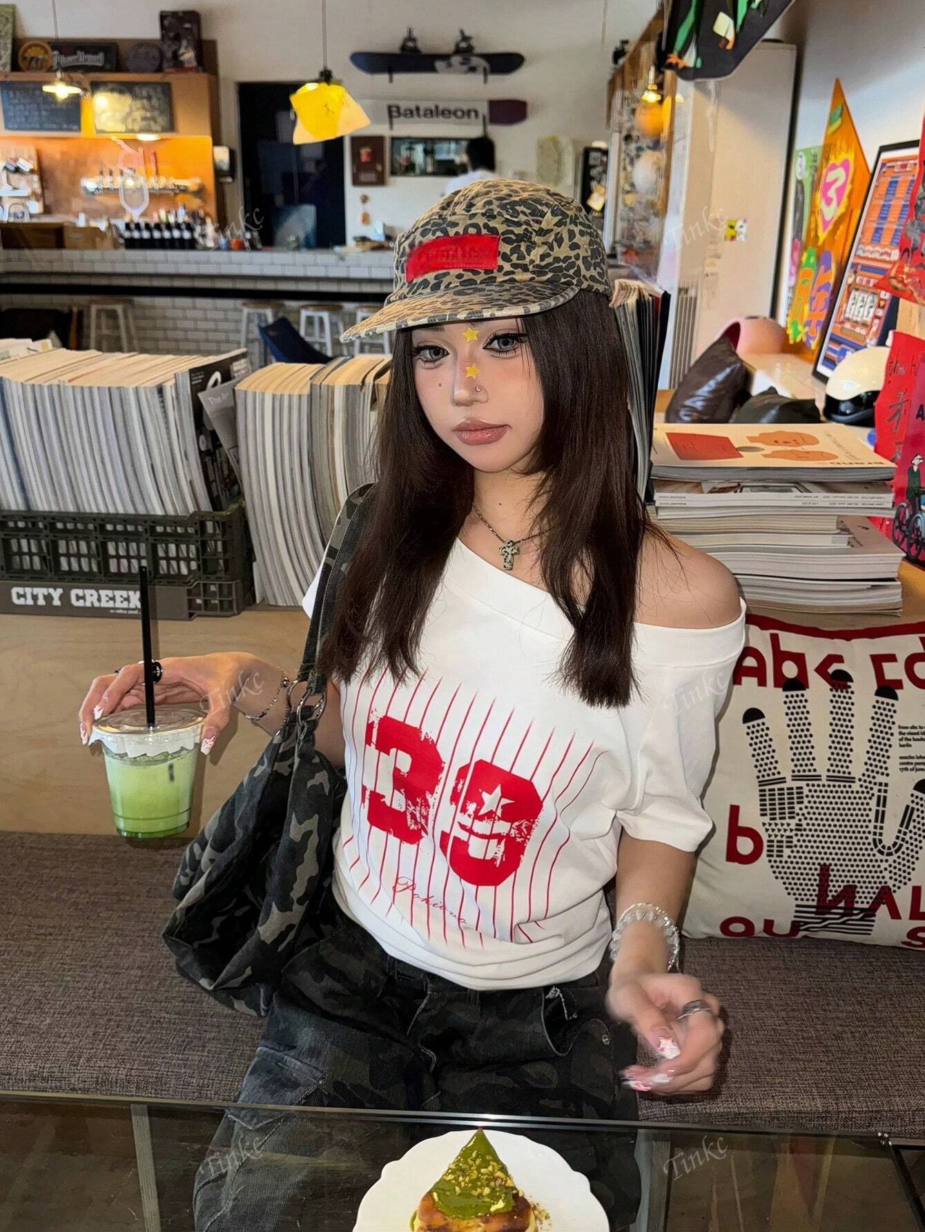 F14 STYLE American Graphic Crop Halter Tank image