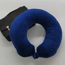 Gorsmoon Travel Pillow Memory Foam Neck Support Super Soft Head Rest Car Plane Cushion~ - Red - View 12