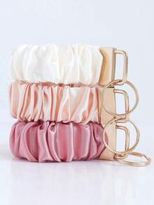 Elastic Keychain Wristlet, Suitable For Women, Family, Gifts, Festivals, Parties. Coil Keychain, Key Ring, Key Chain Bracelet