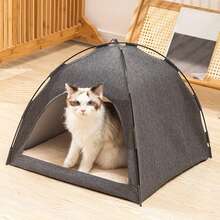 Tent Bed Large Space Breathable Comfortable Washable Pet Tent House Pet Dog All Seasons S Size Tent Bed Tent - B - Xem 4