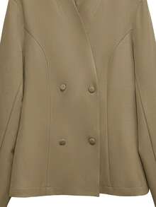 Elegante Damenjacke für Herbst, Büro und Lässig Tragen, geeignet für alle Jahreszeiten, Ausgeh-Oberteil