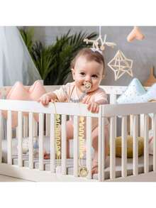 〈4PCS〉Caterpillar Pacifier Clip! Silicone Teether Toy + Clip, Baby Stroller Accessories, Baby Shower Gift Travel Essentials (1/4PCS Options) - Multicolor - View 4