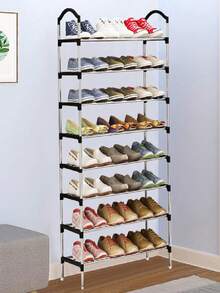 Mueble Zapatero Vertical, 7 Repisas para Calzado Deportivo y Casual - Multicolor - Ver 3