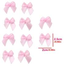50pcs Pink Bow Pet Headwear, Suitable For Dog Cat Pet Grooming And Beauty Accessories, Cute Pet Decoration For Holidays